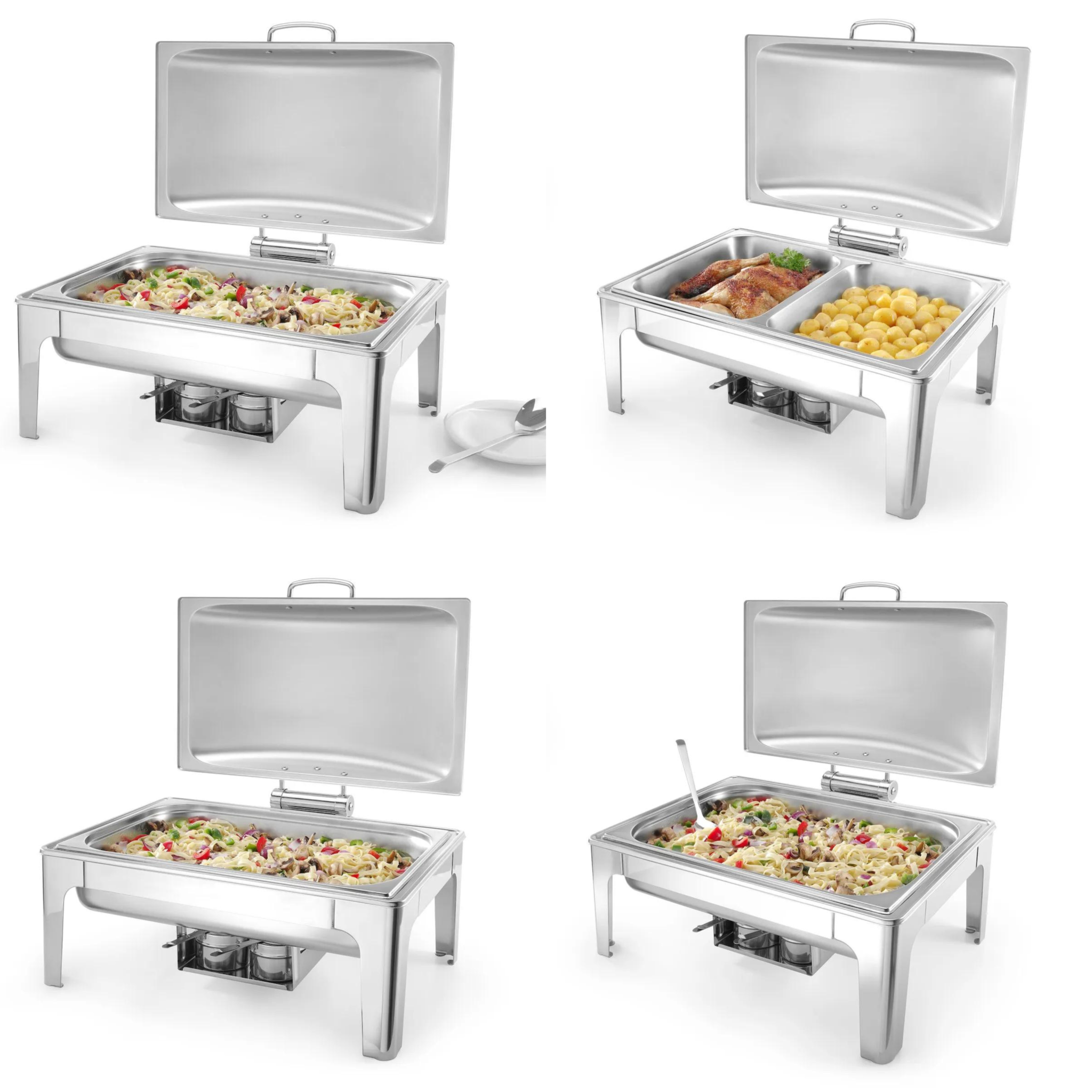 Hendi Chafing Dish - Satin Finish - GN 1/1 - 9 Liter - 57x43x(H)29cm