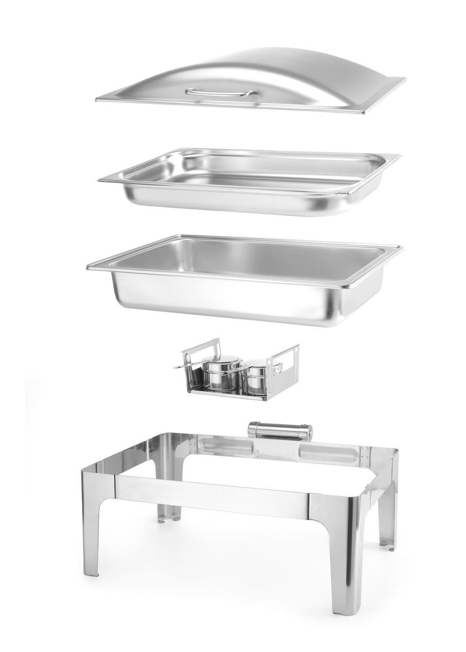 Hendi Chafing Dish - Satin Finish - GN 1/1 - 9 Liter - 57x43x(H)29cm