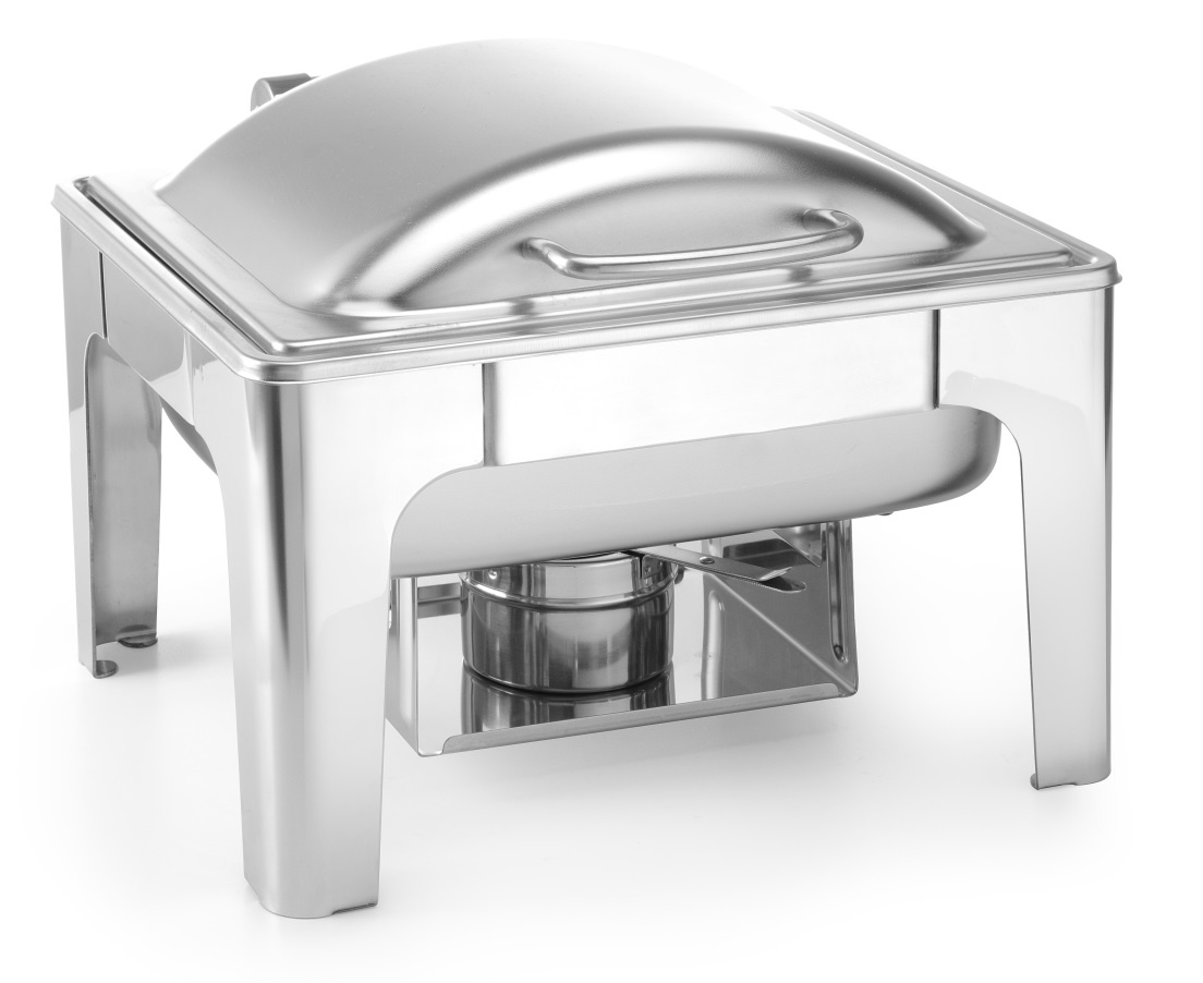 Hendi Chafing Dish - Satin Finish - GN 1/2 - 4 Liter - 36,5x37x(H)28cm