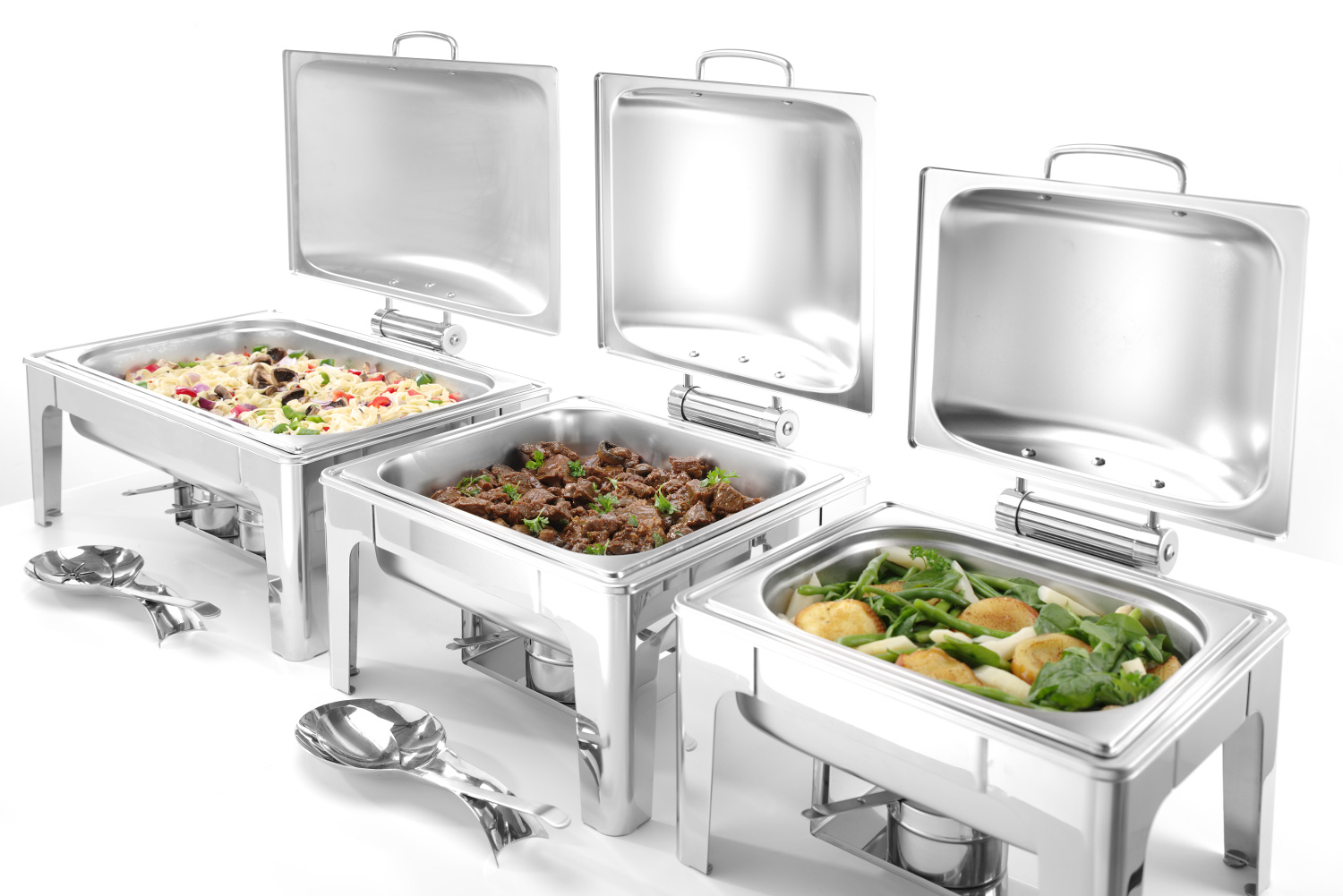 Hendi Chafing Dish - Satin Finish - GN 1/2 - 4 Liter - 36,5x37x(H)28cm