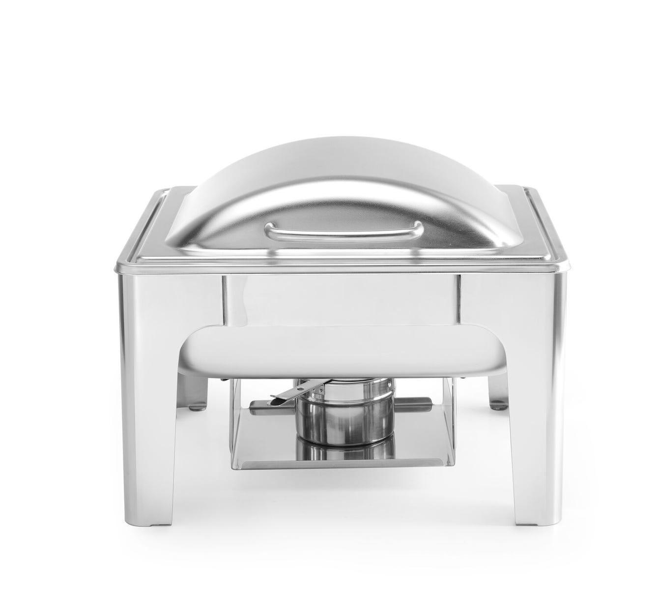 Hendi Chafing Dish - Satin Finish - GN 1/2 - 4 Liter - 36,5x37x(H)28cm
