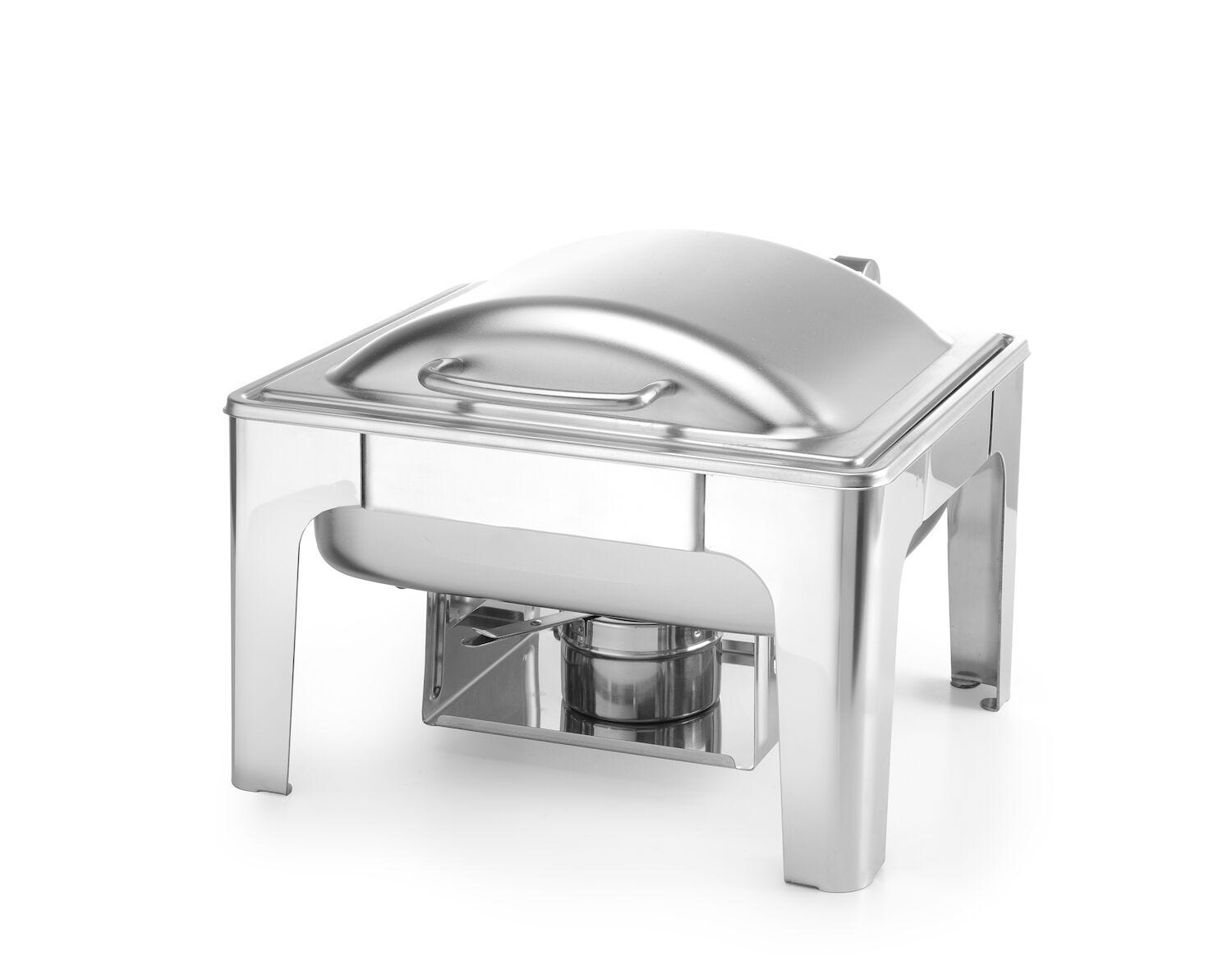 Hendi Chafing Dish - Satin Finish - GN 1/2 - 4 Liter - 36,5x37x(H)28cm