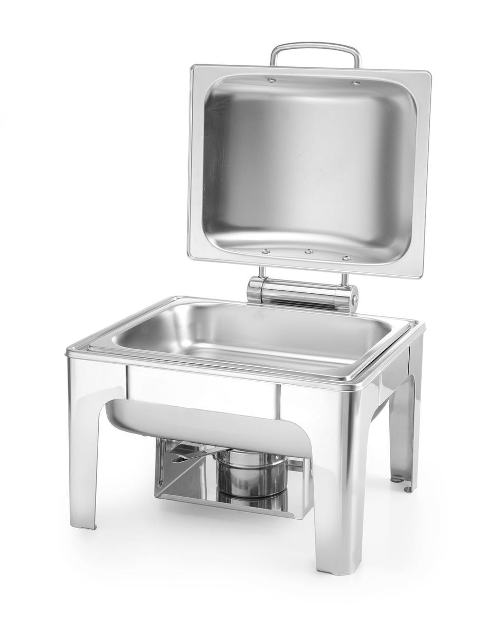 Hendi Chafing Dish - Satin Finish - GN 1/2 - 4 Liter - 36,5x37x(H)28cm