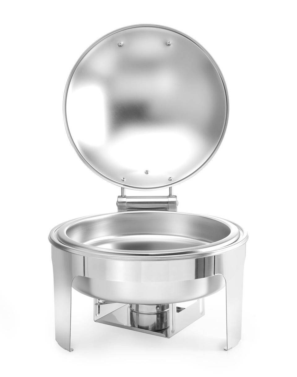 Hendi Chafing Dish Rond - Satin Finish - 6 Liter - 46,5x42x(H)32cm