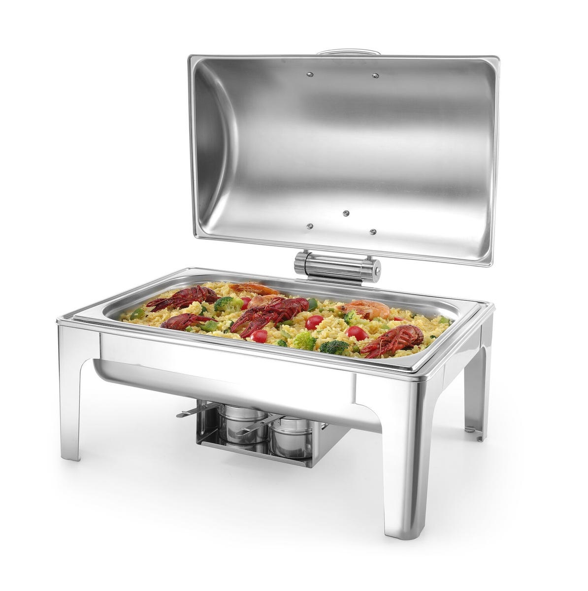 Hendi Chafing Dish - Mirror Finish - GN 1/1 - 9 Liter - 57x40,5x(H)32cm