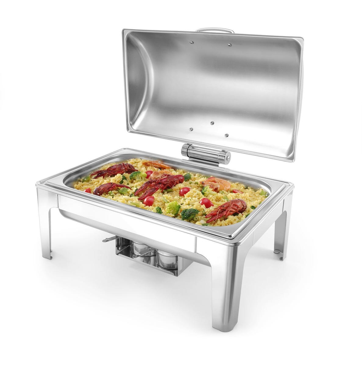Hendi Chafing Dish - Mirror Finish - GN 1/1 - 9 Liter - 57x40,5x(H)32cm