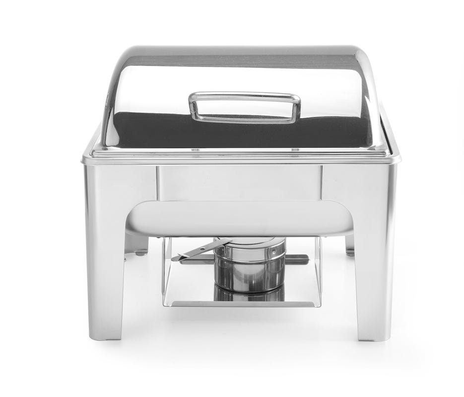 Hendi Chafing Dish - Satin Finish - GN 1/2 - 4 Liter - 36,5x34,5x(H)34,5cm