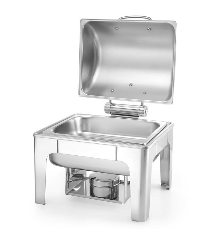 Hendi Chafing Dish - Satin Finish - GN 1/2 - 4 Liter - 36,5x34,5x(H)34,5cm