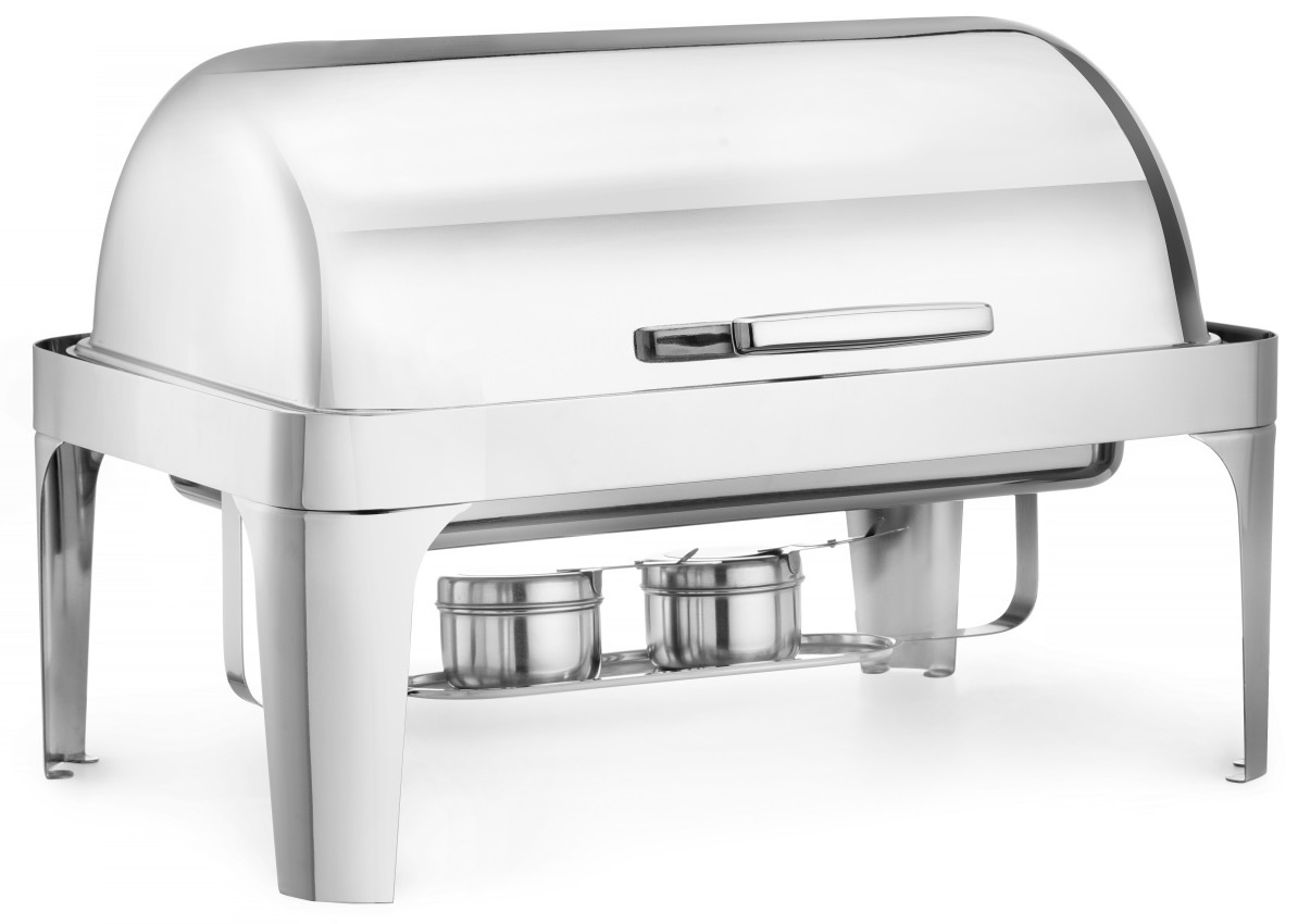 Hendi Chafing Dish Rolltop - Supreme - GN 1/1 - 9 Liter - 66x49x(H)46cm