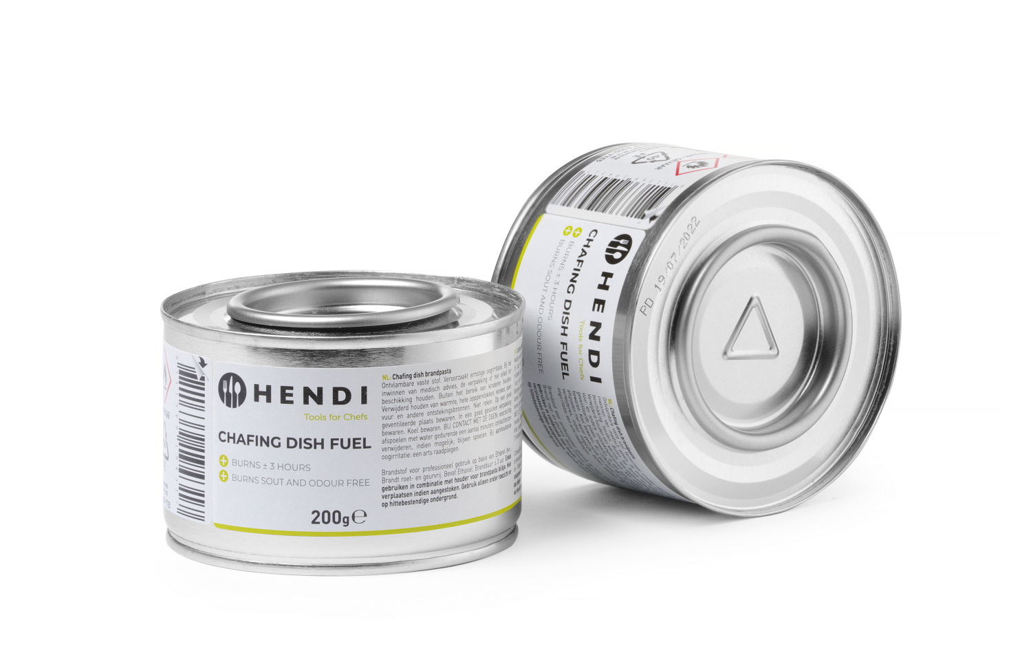 Hendi Brandpasta voor Chafing Dish - Brandgel 200g - ( 12 Stuks )