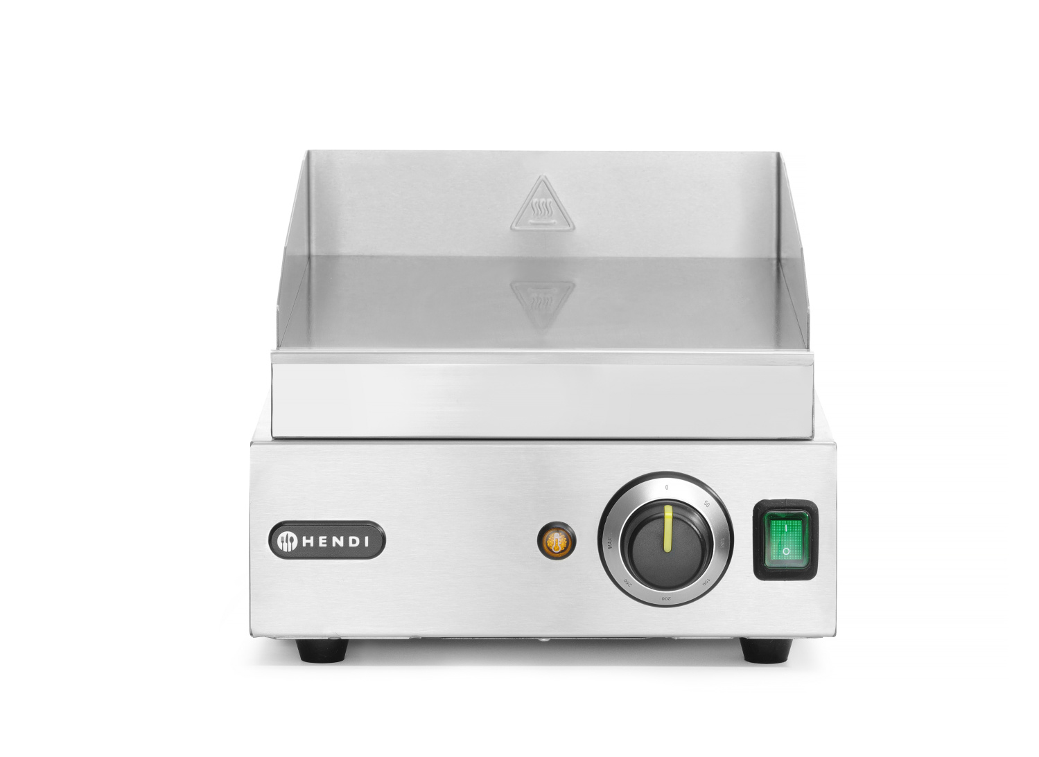 Hendi Bakplaat Profi Line - Glad - 230V / 2kw - 30x42x(H)22,5cm