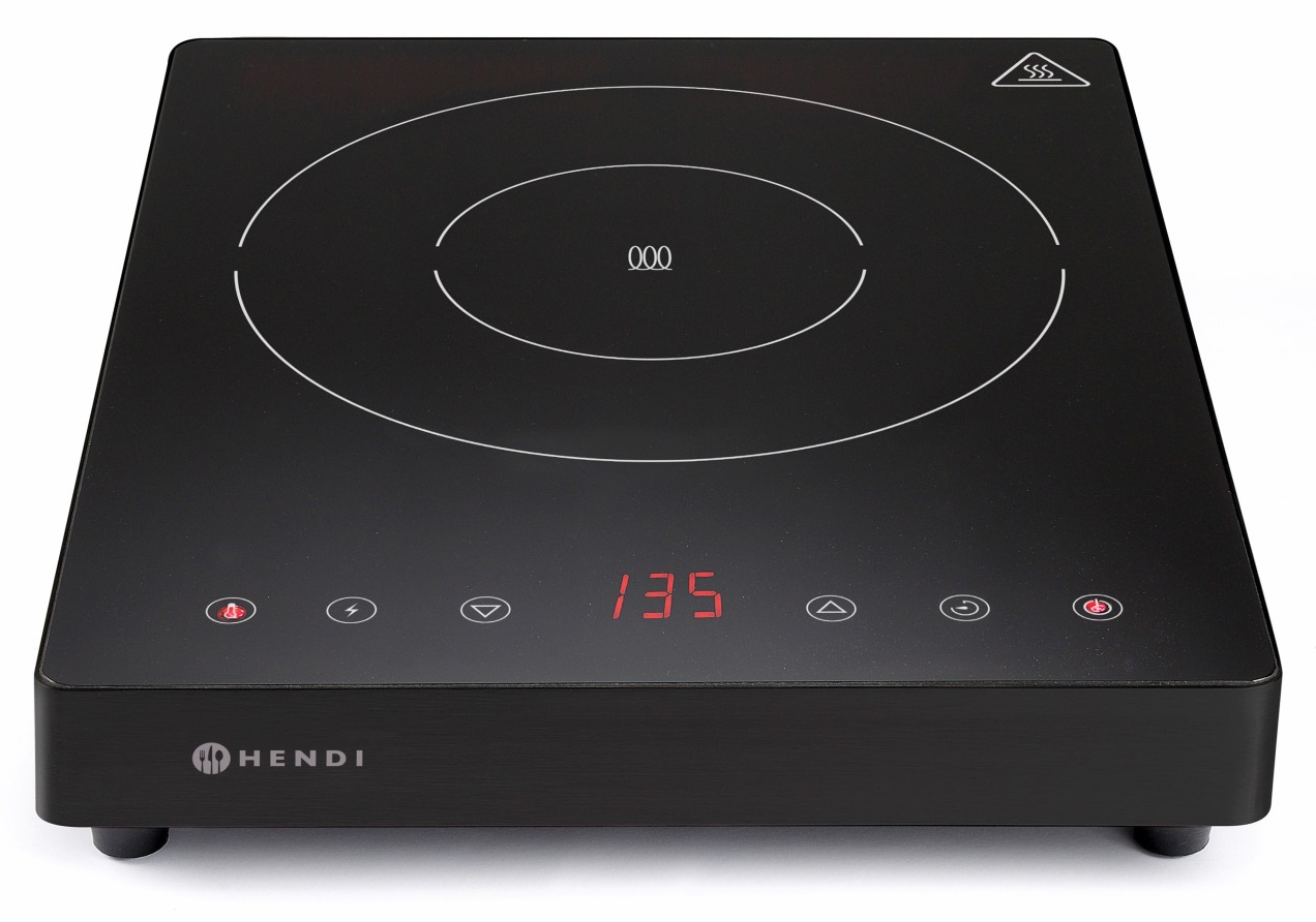 Hendi Inductie Kookplaat 2000W - Kitchen Line - 293x373x(H)56mm