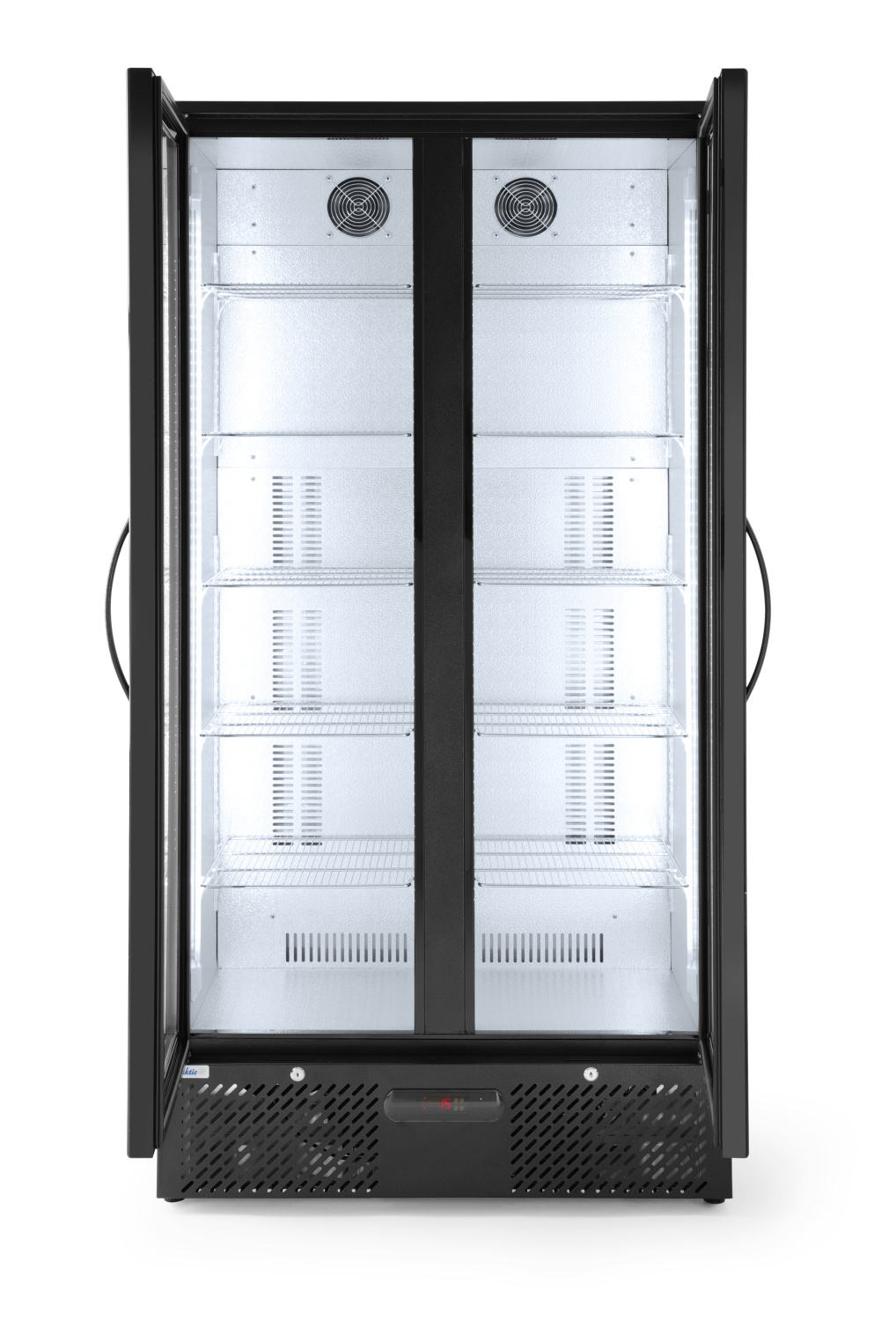 Display Koelkast met 2 Glazen Deuren - 448 Liter - 90x51,5x(H)182cm