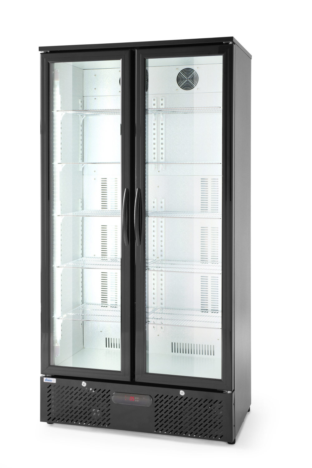 Display Koelkast met 2 Glazen Deuren - 448 Liter - 90x51,5x(H)182cm