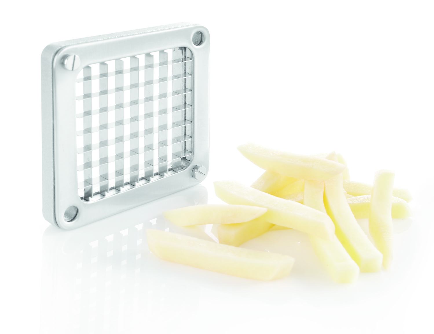 Hendi Fritesmes voor Hendi Fritessnijder - Mes + Drukplaat 11x11mm ( Onderdeel: 630419 )