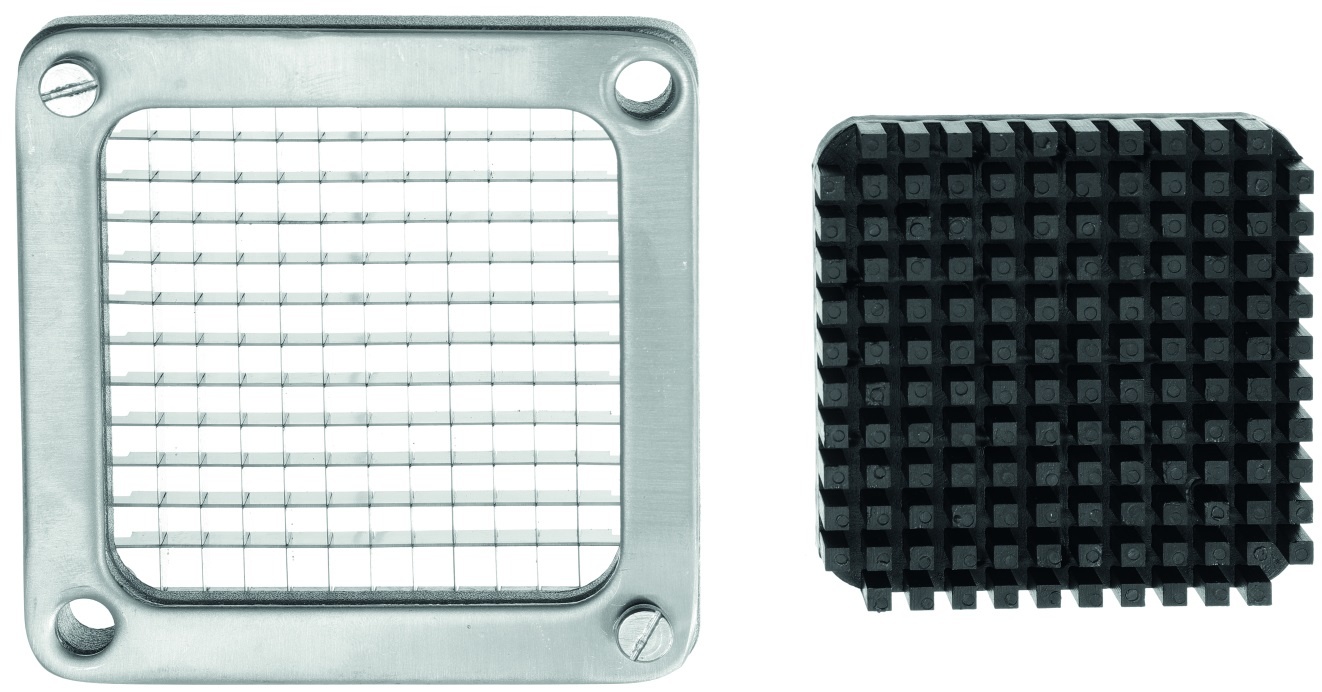 Hendi Fritesmes voor Hendi Fritessnijder - Mes + Drukplaat 6x6mm ( Onderdeel: 932902 )