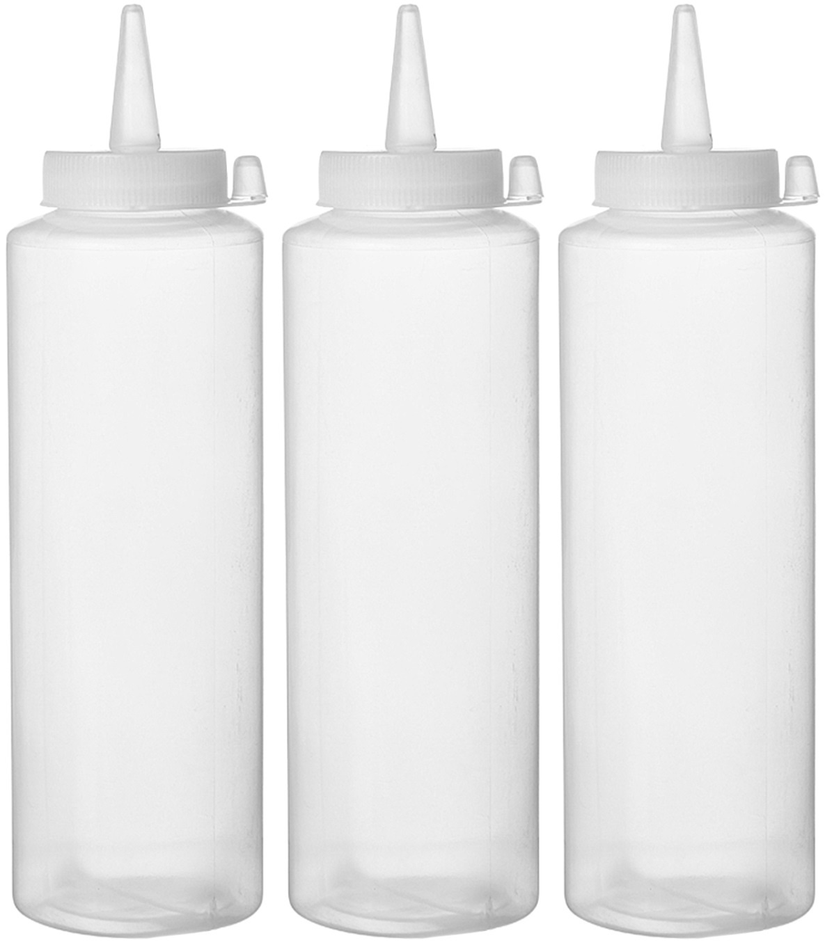 Hendi Dispenser Flacon - 0,7 Liter - Transparant - Ø7x(H)24cm ( Set van 3 )