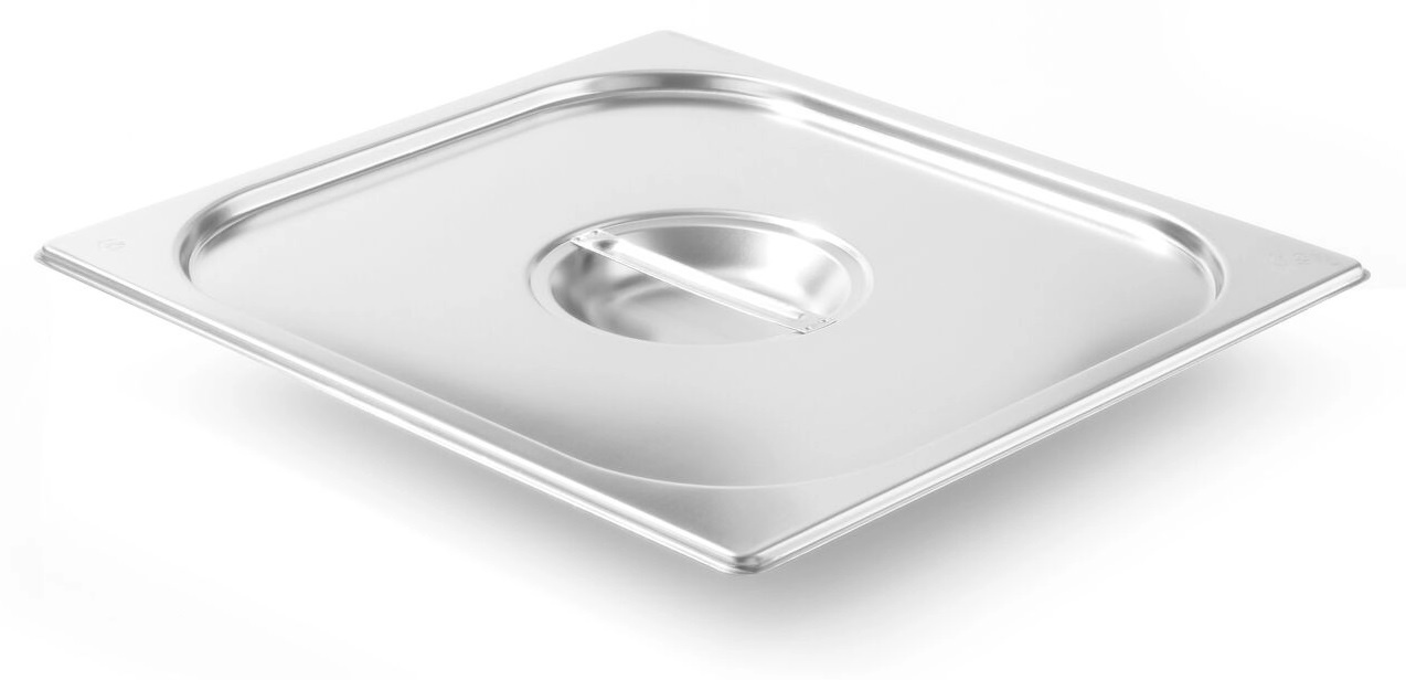 Hendi Gastronorm Deksel GN 2/3 - RVS - Kitchen Line - 354x325mm