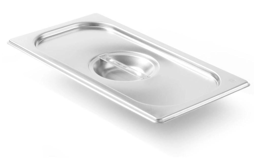 Hendi Gastronorm Deksel GN 1/3 - RVS - Kitchen Line - 325x176mm