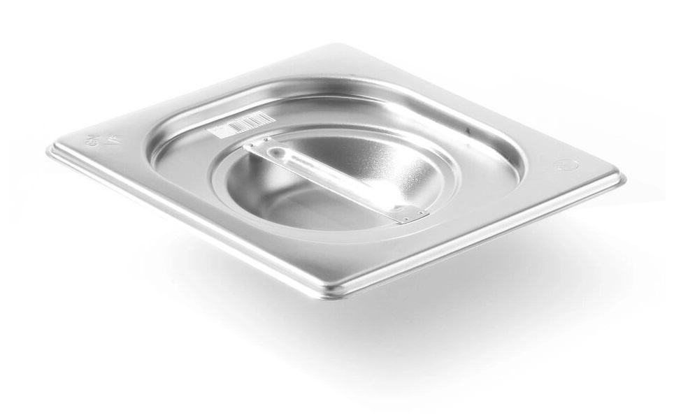 Gastronorm Deksel GN 1/6 - RVS - Kitchen Line - 176x162mm
