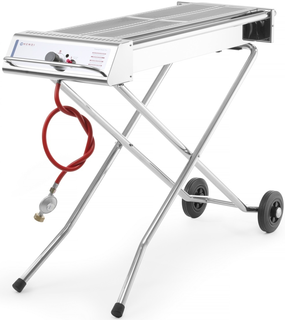 Hendi Xenon Pro Gasbarbecue - Powergrill met 2 Roosters