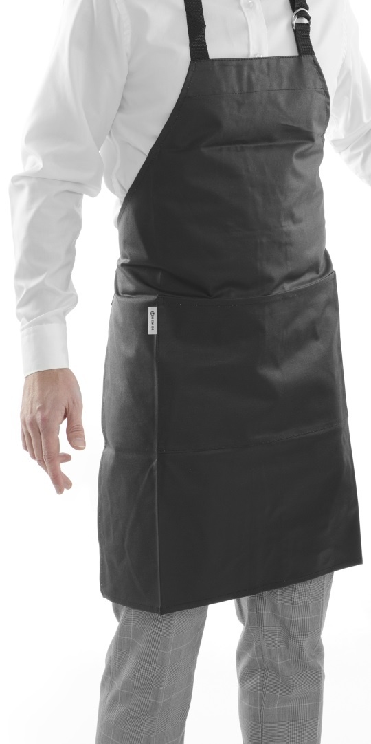 Hendi BBQ Schort Canvas - Vlamvertragende Coating - 81x66cm