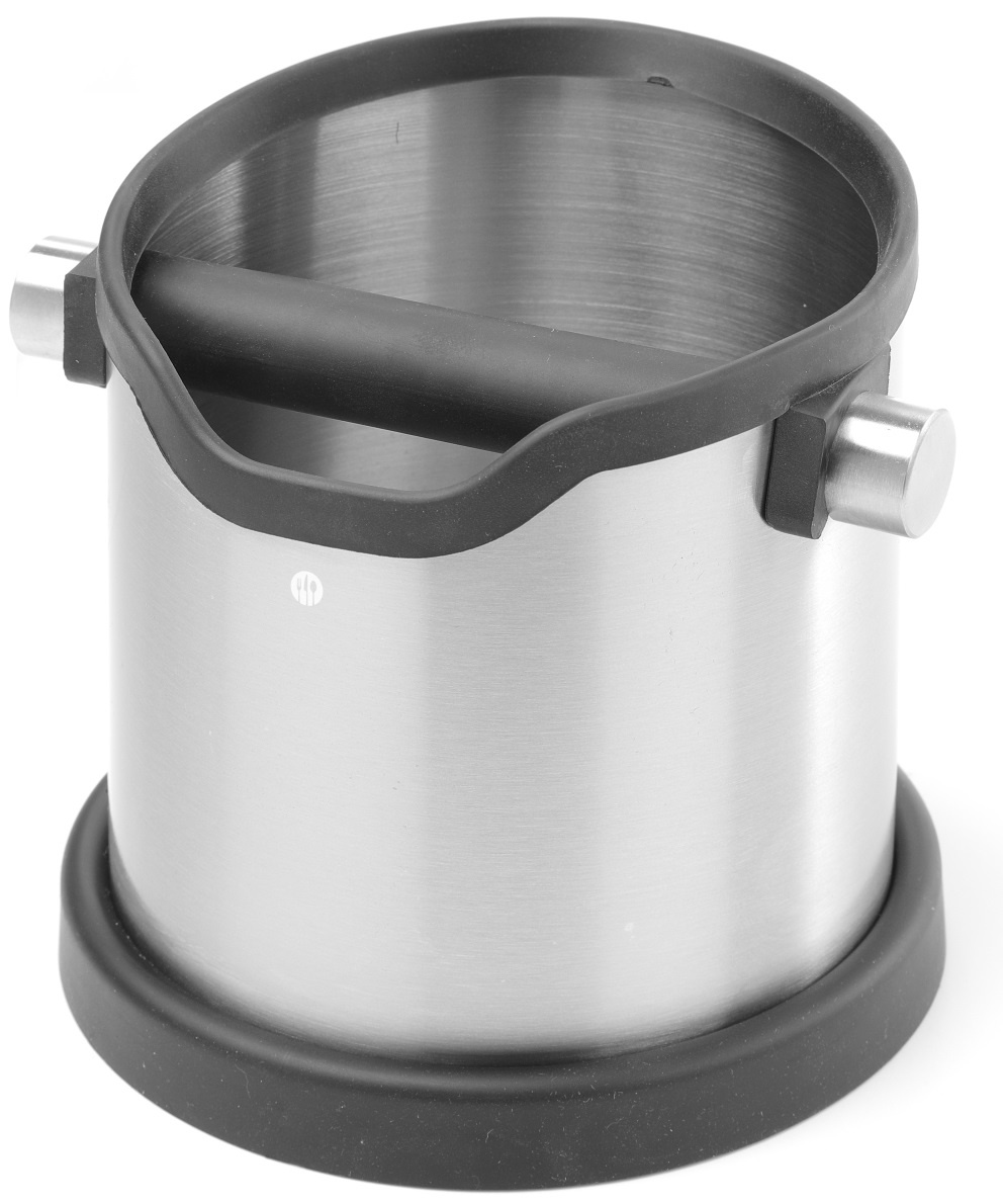 Hendi Uitklopbak Koffie - Afklopbak met Uitneembare Klopstang - 153x185x(H)165mm
