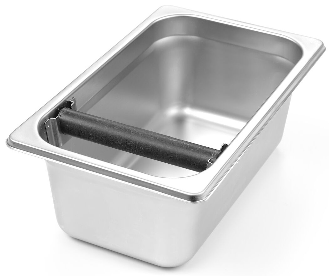 Hendi Uitklopbak Koffie - Uitneembare Klopstang - GN 1/4 - 265x162x(H)100mm