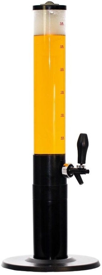 Biertap aan Tafel - 5 Liter - Non-Drip Tapkraan - Ø10x(H)115cm