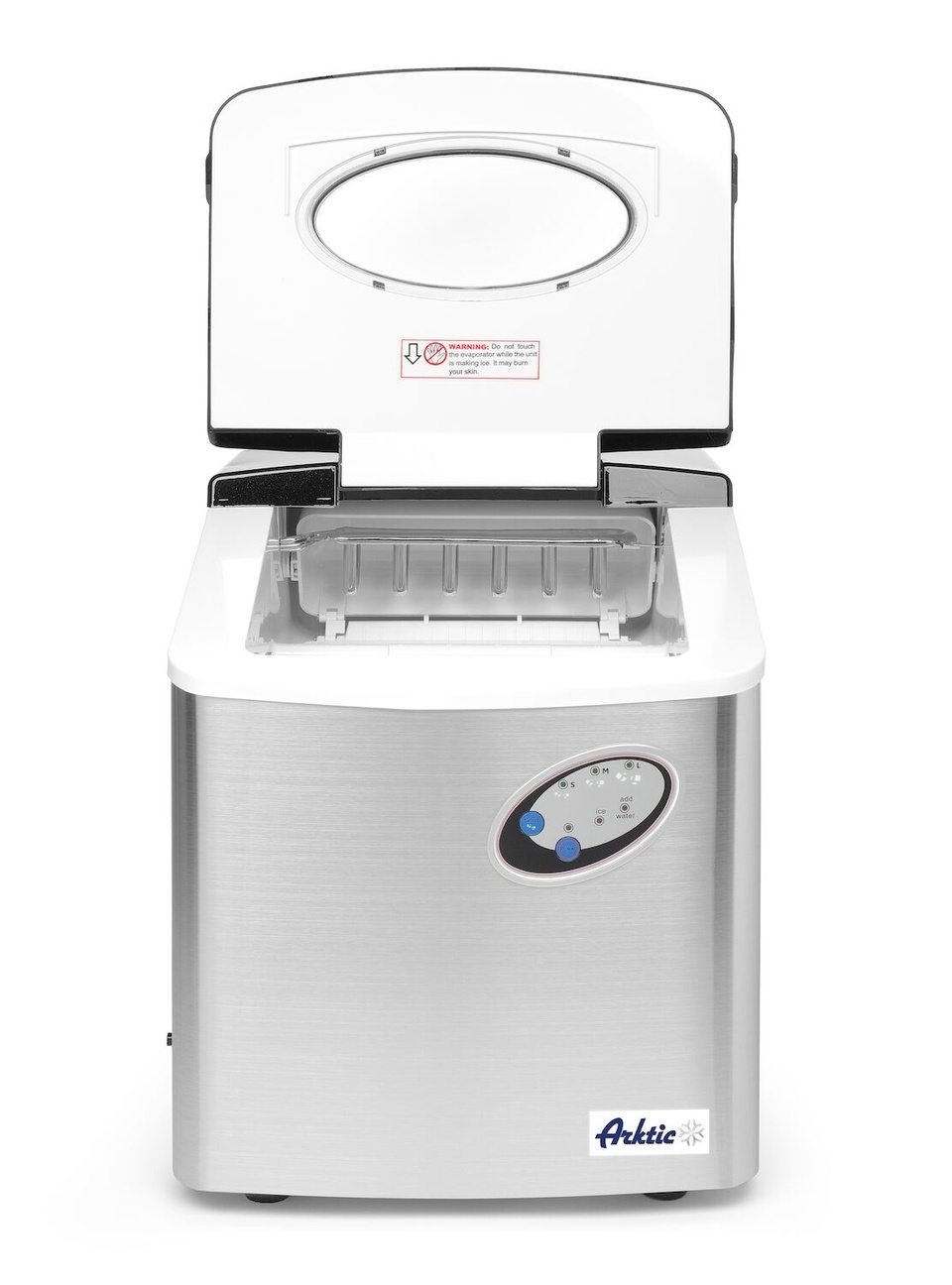 Arktic IJsblokjesmachine - 12kg/24u - Tafelmodel - Opslag: 3,2kg - 297x367x(H)378mm