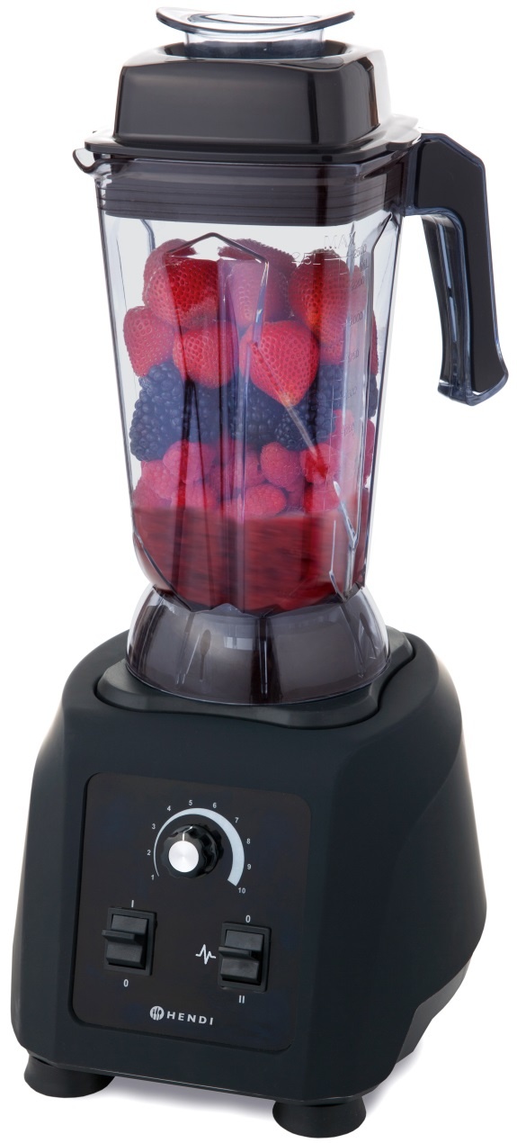 Hendi Krachtige Blender BPA-vrij - 2,5 Liter Kan - 230V / 1680W - 27x25x(H)55cm