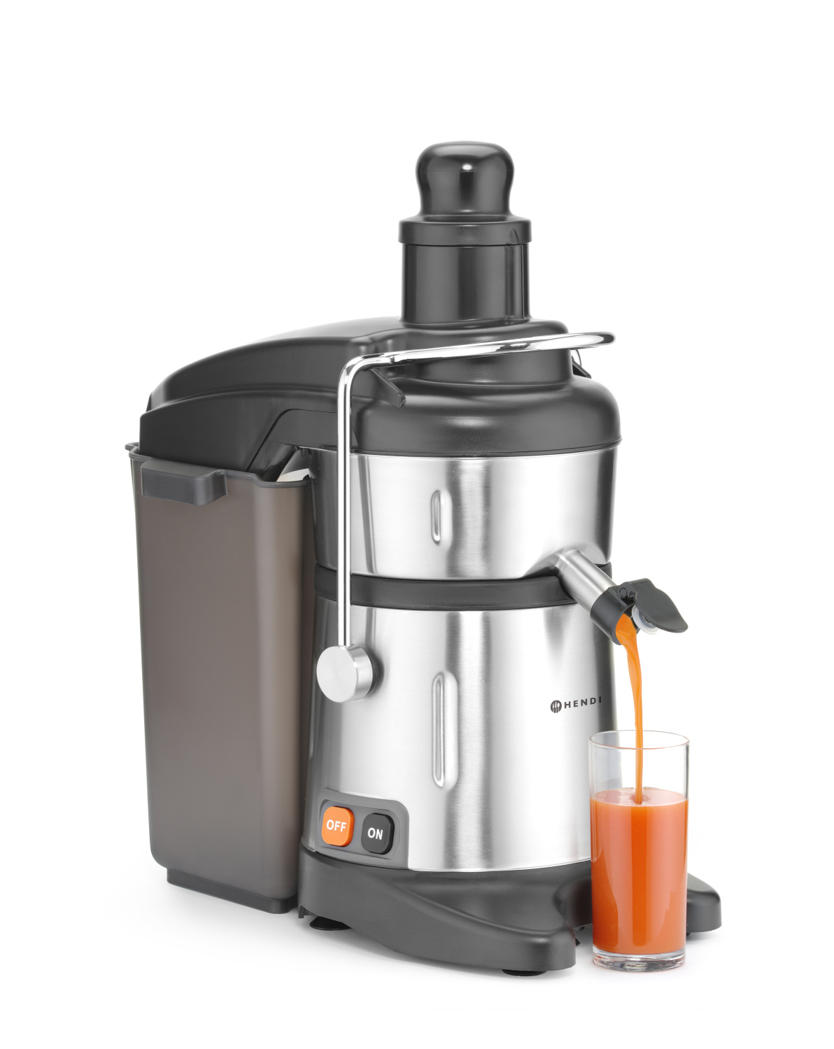 Hendi Sapcentrifuge 120kg/uur - Professionele Centrifigale Juicer - 3000RPM - 246x480xH531mm