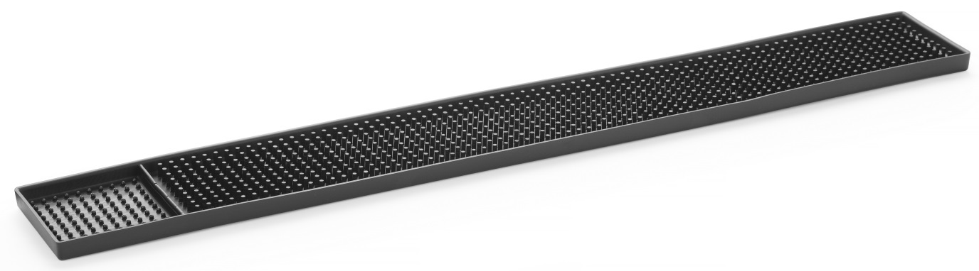 BarUp Barmat Professional - Rubber - Zwart - 61x8,5cm