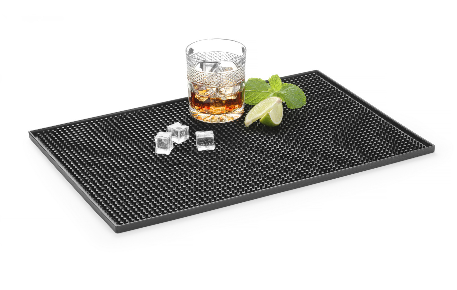 BarUp Barmat Professional - Rubber - Zwart - 45,3x30,5cm