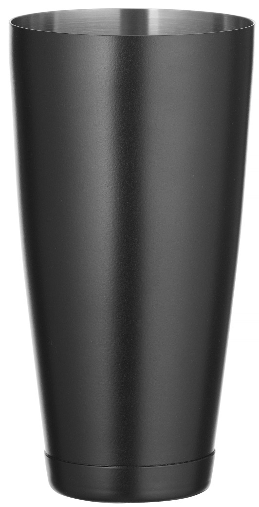 BarUp Boston Cocktailshaker 0,8 Liter - Zwart