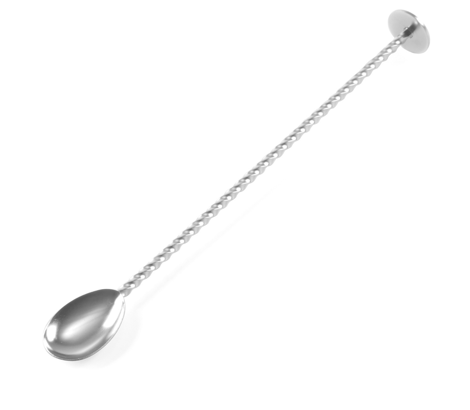 BarUp Barlepel RVS - Professionele Cocktaillepel - 27x27x(H)26,6cm