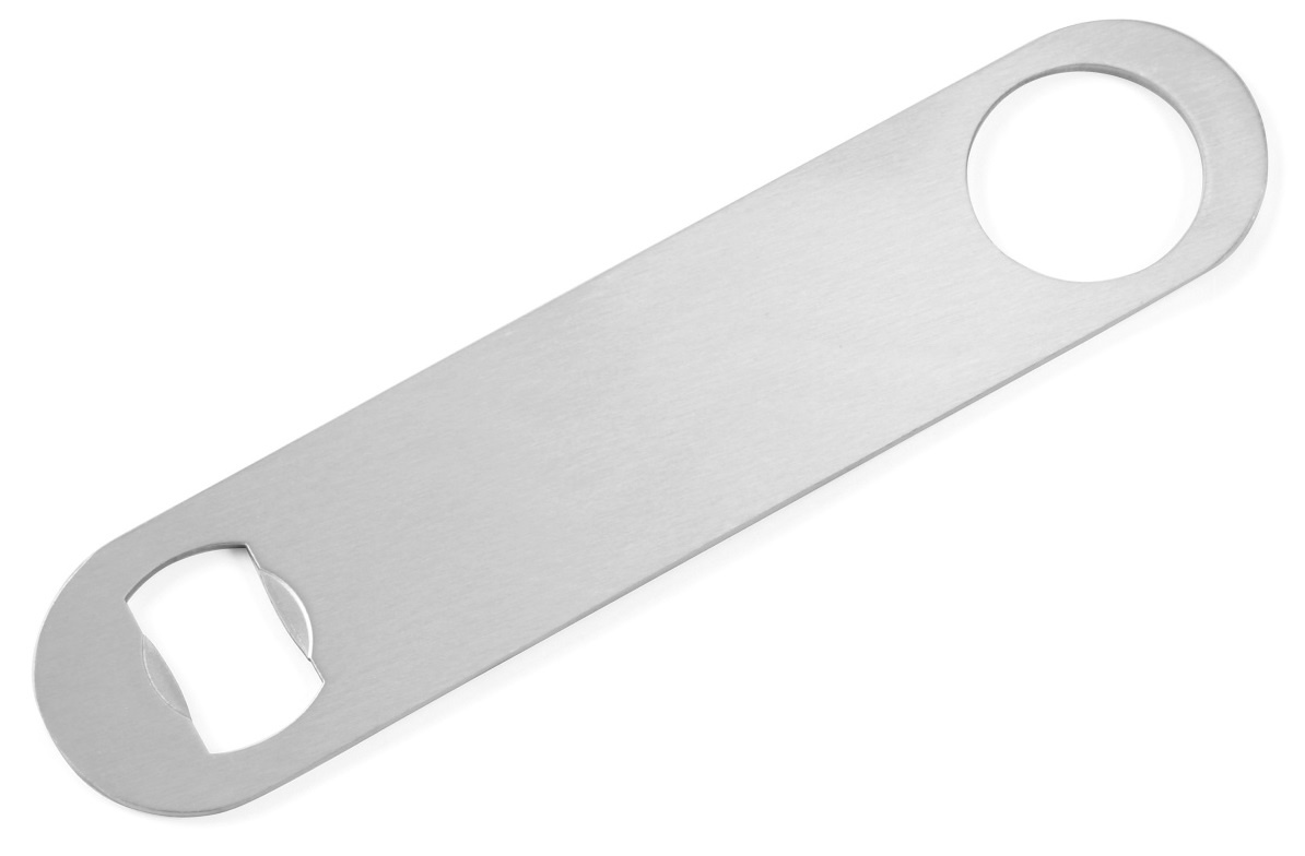 BarUp Flesopener RVS - Bar Blade - 179x40x(H)2mm