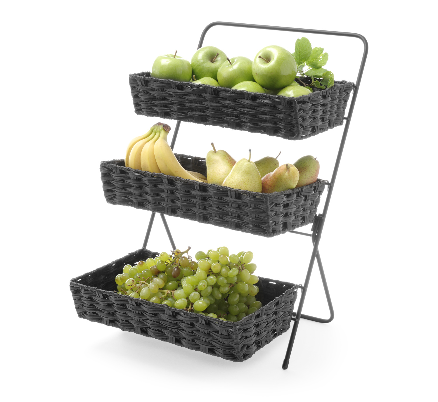 Hendi Buffetmand met Display Rek - Zwart - 350x215x(H)600mm