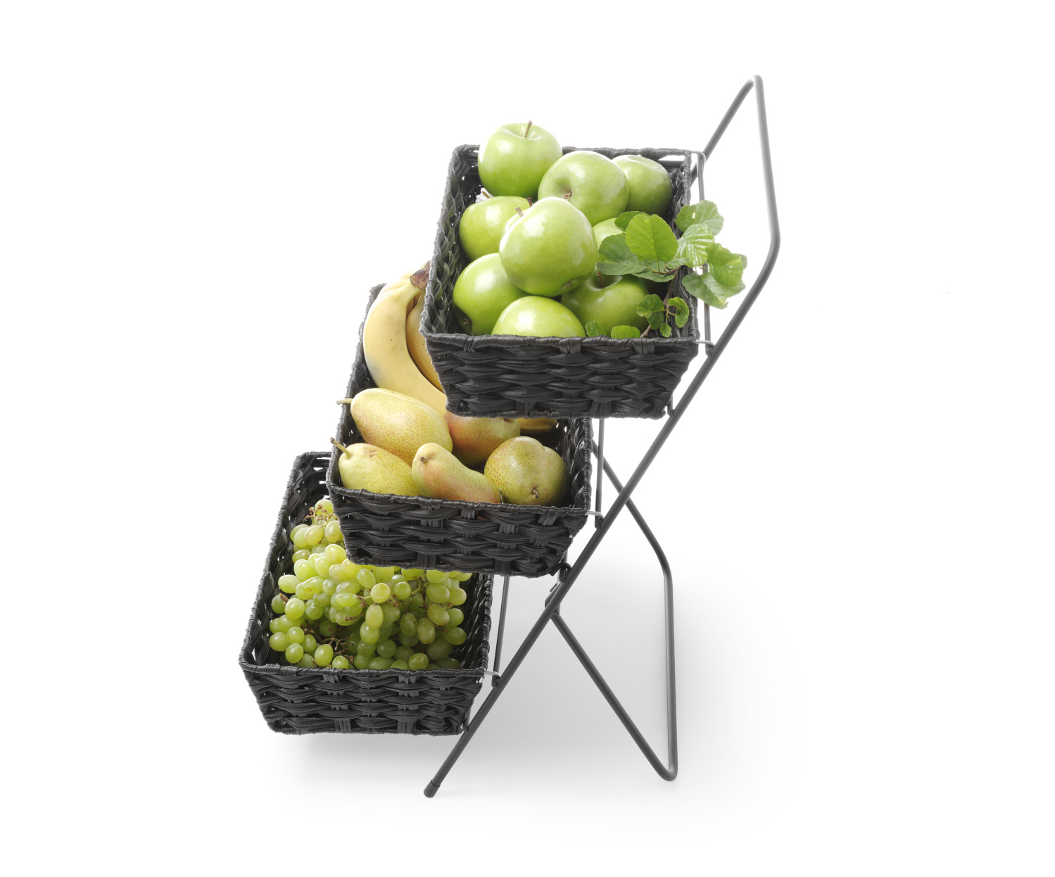 Hendi Buffetmand met Display Rek - Zwart - 350x215x(H)600mm