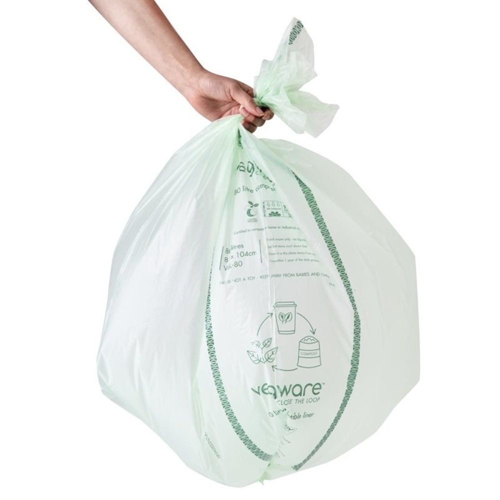 Vegware Vegware Biobag composteerbare afvalzakken (240 stuks) - Veluw Horeca