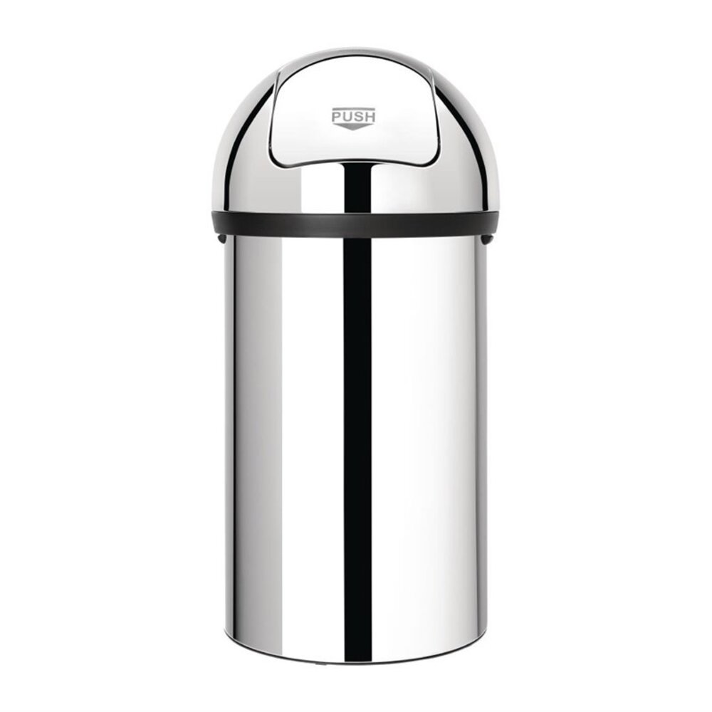 Brabantia Brabantia push bin afvalbak 60L Veluw Horeca