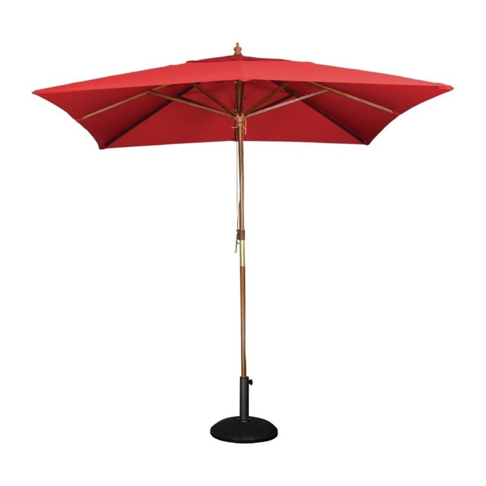 bedrag evalueren rook Bolero Bolero vierkante rode parasol 2,5 meter - Veluw Horeca