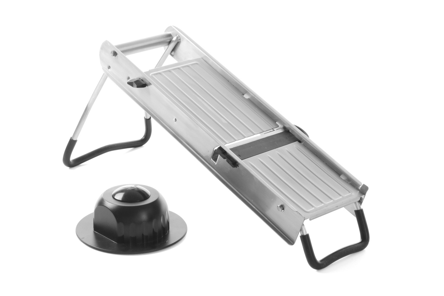 Hendi Mandoline - Groentesnijder met 2 messen - 395x125x(H)200mm