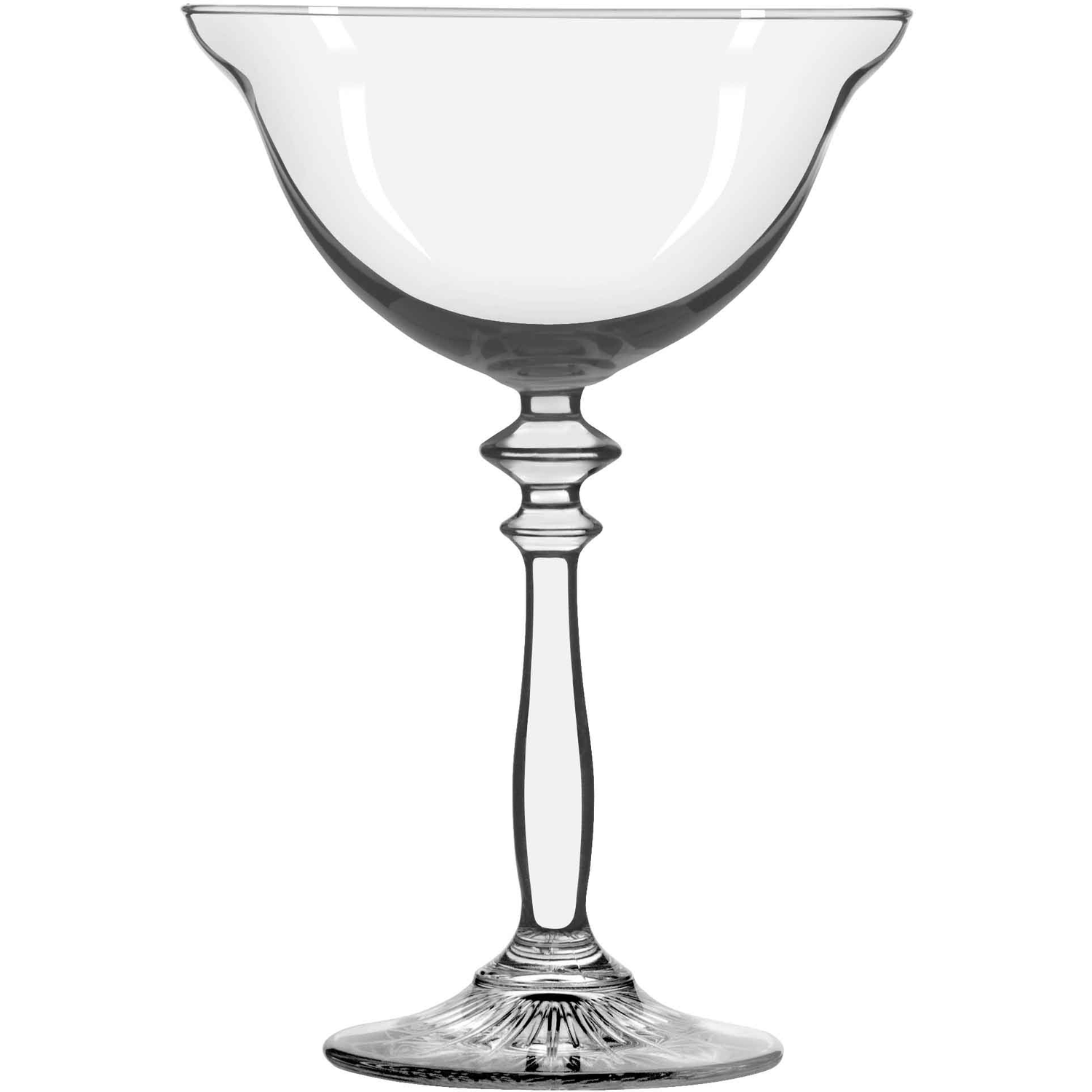 Libbey - 1924 - Champagnecoupe - 24,5 cl - Set van 12