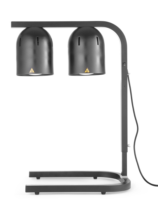 Hendi Infrarood warmhoudbrug - Zwart - 230V / 500W - 453x360x(H)790mm