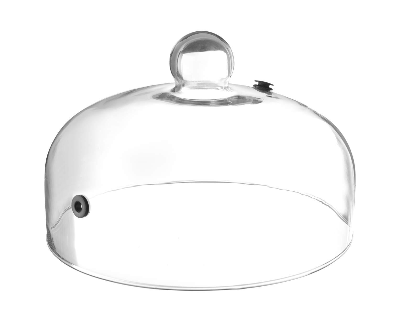 Hendi Glazen Stolp met Ventiel - Ø26x(H)17,4cm