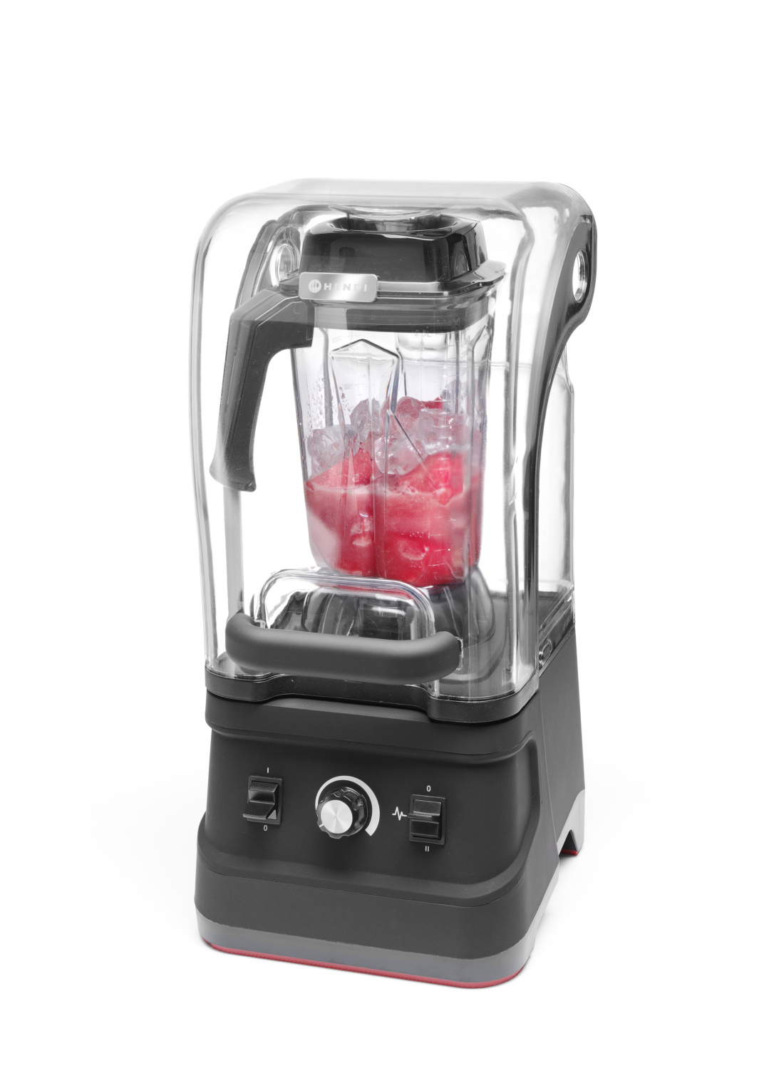 Hendi Blender met geluiddempende kap - 2,5 Liter - 1680W