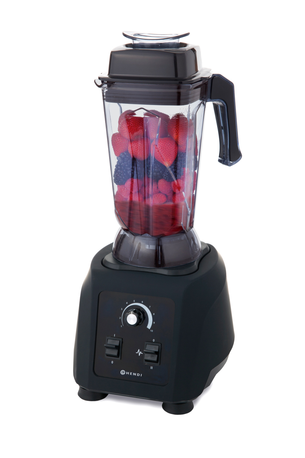 Hendi Krachtige Blender - Polycarbonaat Kan 2,5 Liter - 1680W - 270x250x(H)550mm