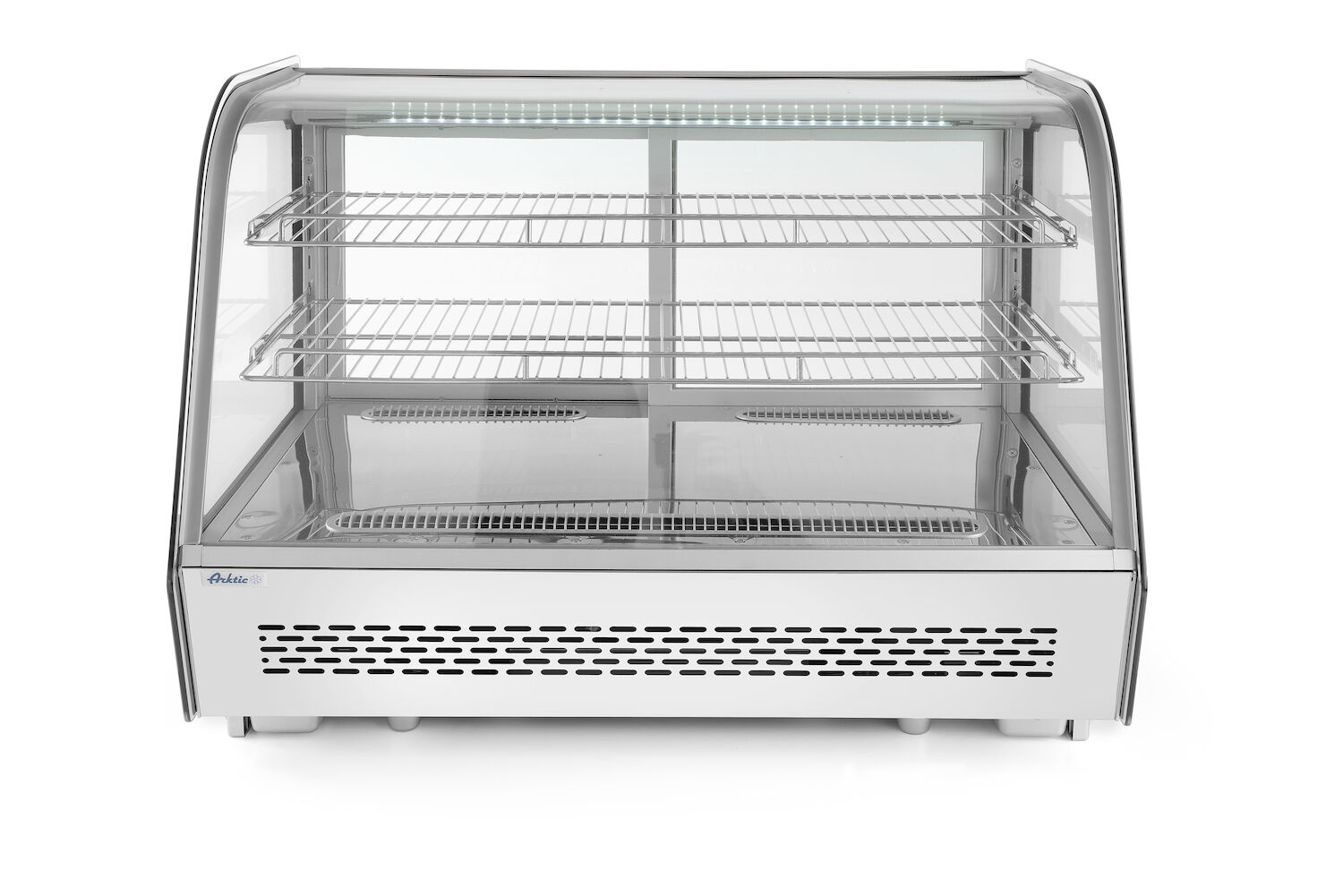 Arktic Gebaksvitrine 160 Liter - RVS - 2˚/6˚C - 850x568x(H)686mm