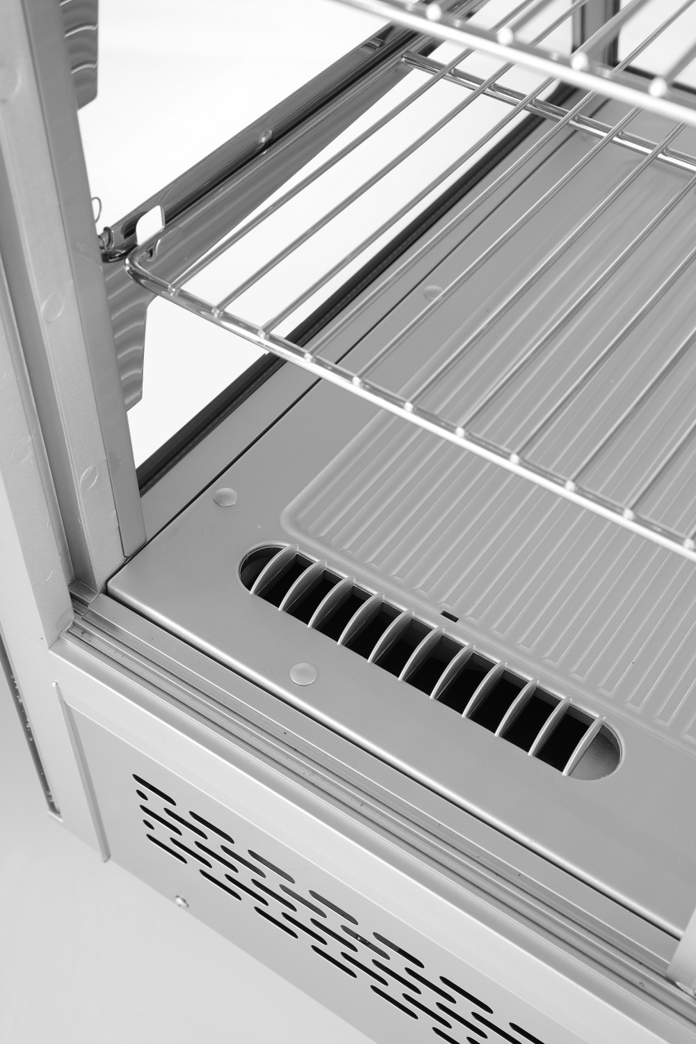 Arktic Gebaksvitrine 160 Liter - RVS - 2˚/6˚C - 850x568x(H)686mm